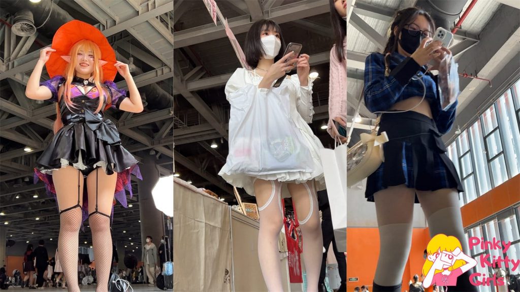 图片[5]-2023广州漫展抄底无水印完整版第1期[100V/4K/34.3G]-PinkyKitty Girls